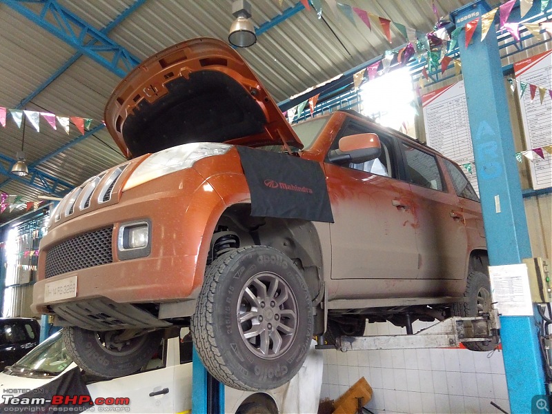 Orange Tank to conquer the road - Mahindra TUV3OO owner's perspective-img_20160730_095404.jpg