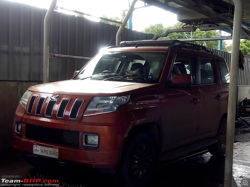 Orange Tank to conquer the road - Mahindra TUV3OO owner's perspective-img_20160730_170314.jpg