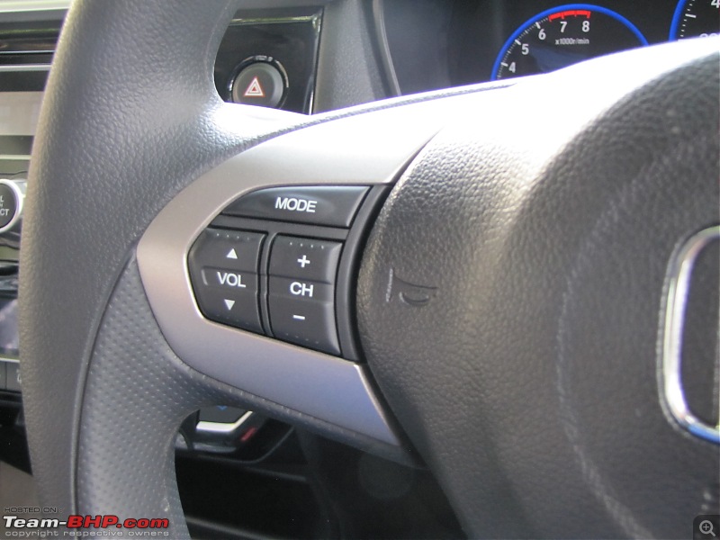 Old sak in a new cup : Meet my 2016 Honda Brio AT Facelift-steeringcontrols.jpg