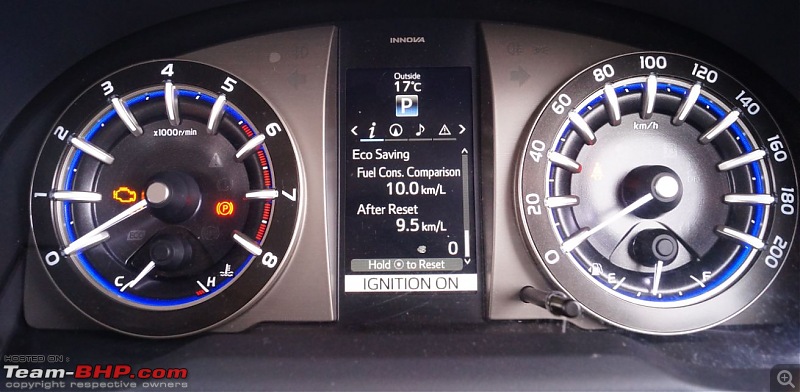 Review: Toyota Innova Crysta 2.7L Petrol AT-instruments.jpg