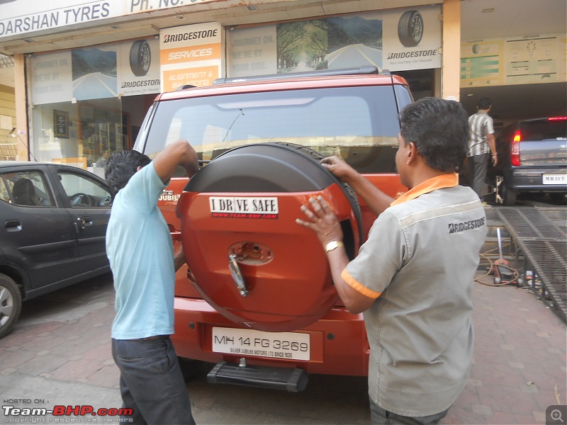 Orange Tank to conquer the road - Mahindra TUV3OO owner's perspective-dscn7404.jpg