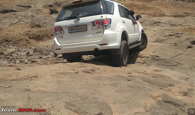 Toyota Fortuner 4x4 AT : My Furteela Ghonga! 2 years and 1,00,000 km up!-offroad.jpg