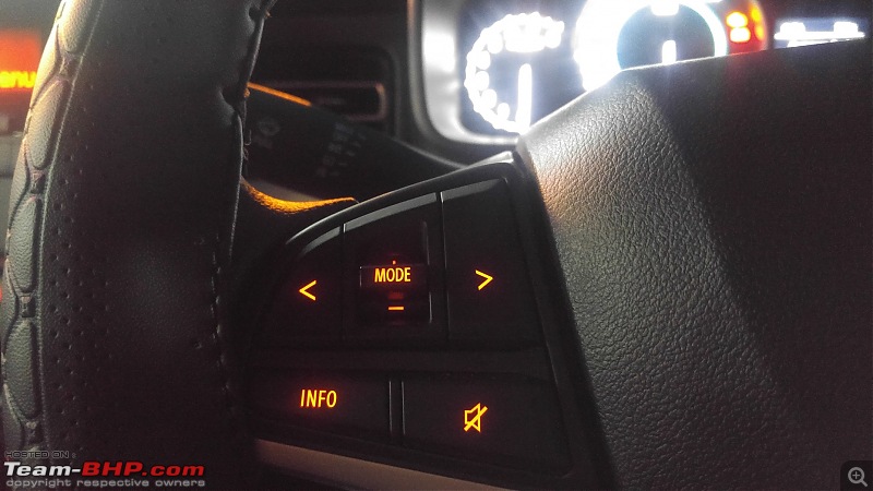 Uptown Red Racer - The Maruti Ignis Delta 1.2L Automatic comes home-smountedcontrols.jpg