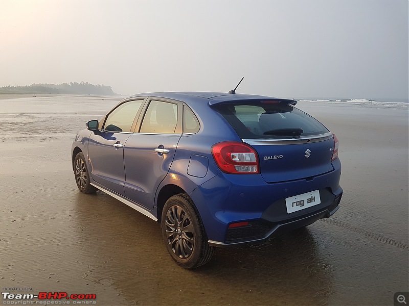 My Urban Blue Maruti Baleno RS-rear-34.jpg