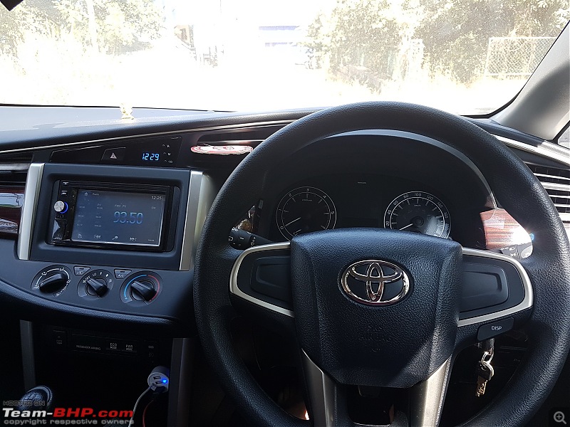 Toyota Innova Crysta 2.4 GX ownership review. EDIT: 10,000 km service done-steering-wheel-2.jpg