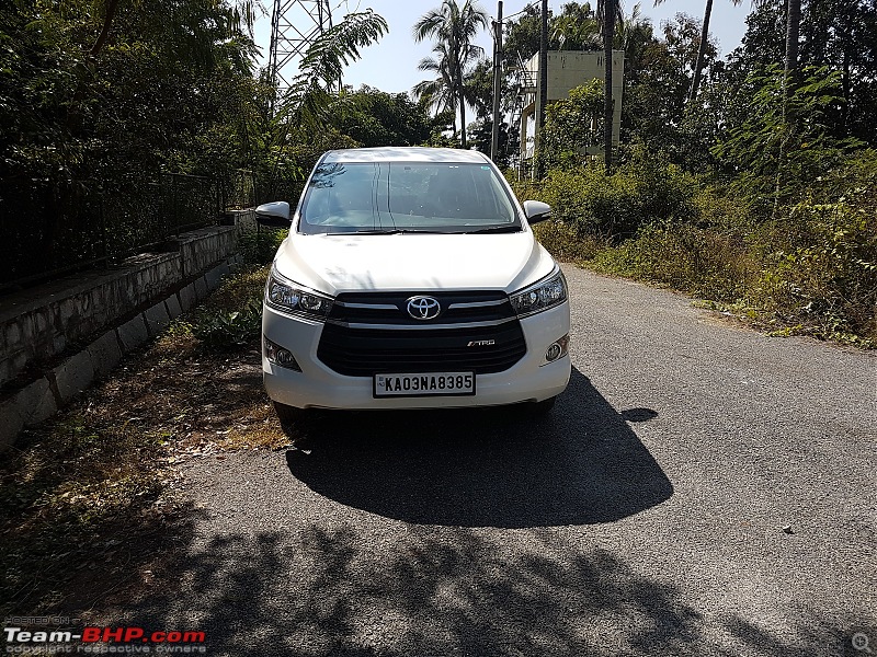 Toyota Innova Crysta 2.4 GX ownership review. EDIT: 10,000 km service done-front.jpg