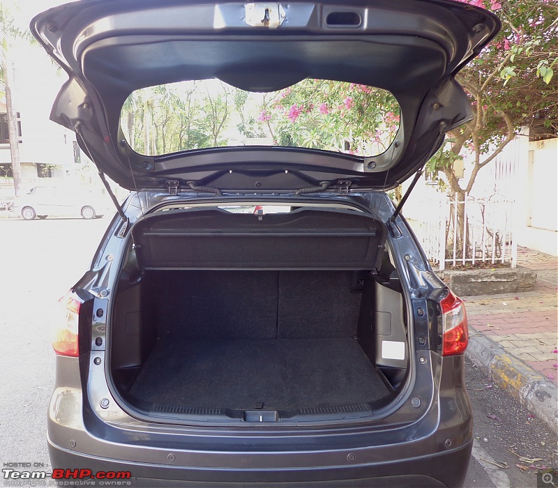 CROSSing the line: My pre-worshipped Maruti S-Cross 1.6 Alpha-089-full-tailgate-open.jpg