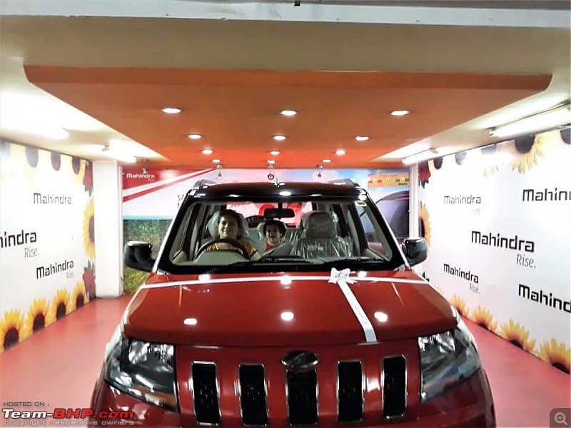 Purchasing my RedNBlack Truck - Mahindra TUV300 T10, the complete story-engine-start-.jpg