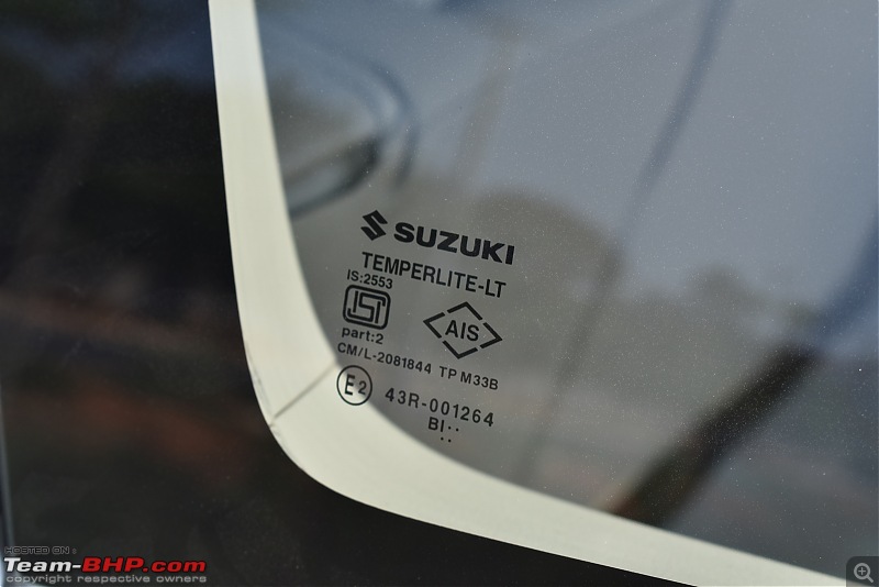 Review: My 2018 Maruti Suzuki Ertiga ZXi AT-39.-markings-rear-quarter-glass.jpg