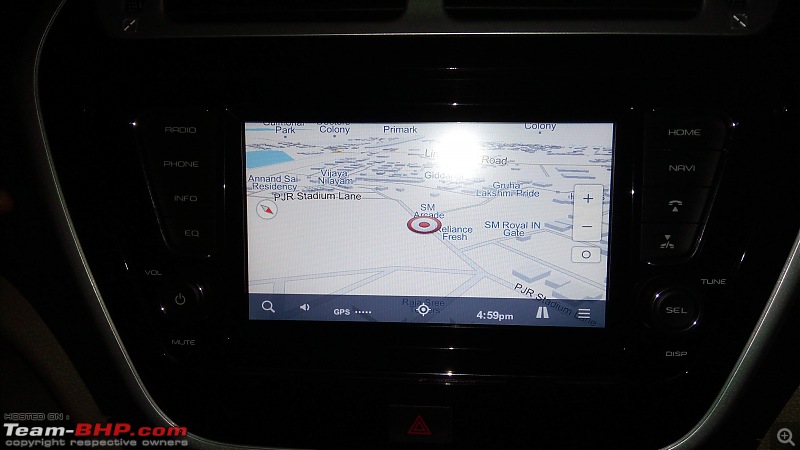 Purchasing my RedNBlack Truck - Mahindra TUV300 T10, the complete story-navigation-without-backlit-display.jpg