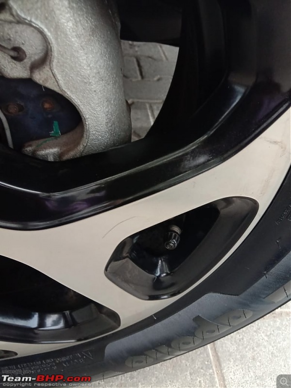 My experience with one of the most hated, least selling cars in India : The Renault Captur-damaged-alloy-3.jpg