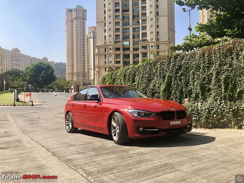 Crossing the thin redline into madness. Meet Red, my old new BMW 328i-2.jpg