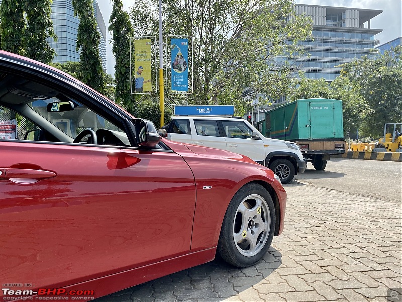 Crossing the thin redline into madness. Meet Red, my old new BMW 328i-10.jpg