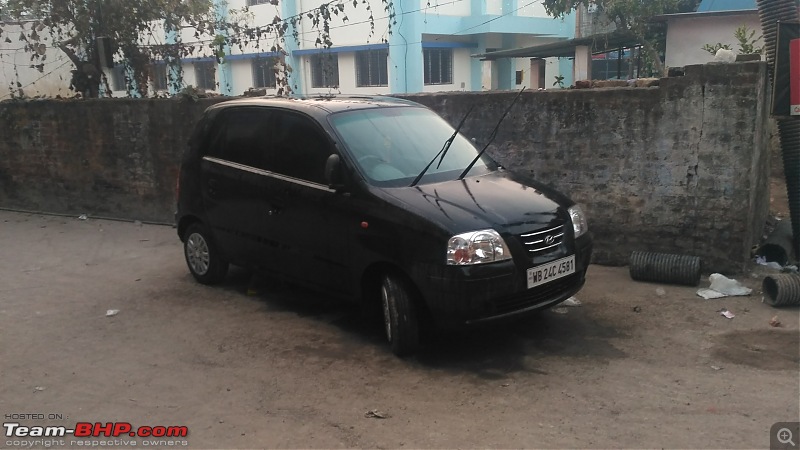 My trusty Korean companion: Pre-owned 2004 Hyundai Santro Xing. EDIT - 1 Lakh km up-img_20190122_062817.jpg