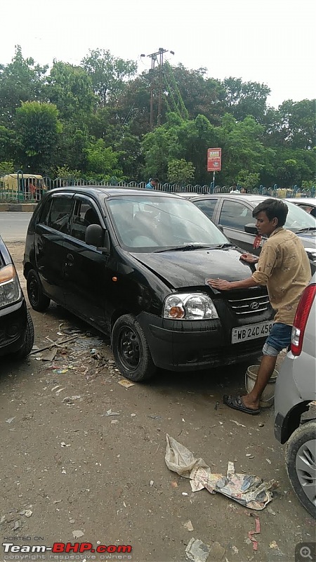 My trusty Korean companion: Pre-owned 2004 Hyundai Santro Xing. EDIT - 1 Lakh km up-img_20190703_115921.jpg