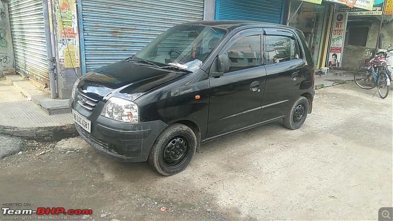 My trusty Korean companion: Pre-owned 2004 Hyundai Santro Xing. EDIT - 1 Lakh km up-img_20190703_160142.jpg