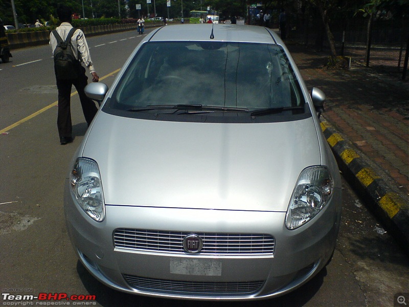 Fiat Punto 1.4 FIRE (Emotion Pack) from Pandit Auto (Pune). Edit: First Service done-dsc00233.jpg