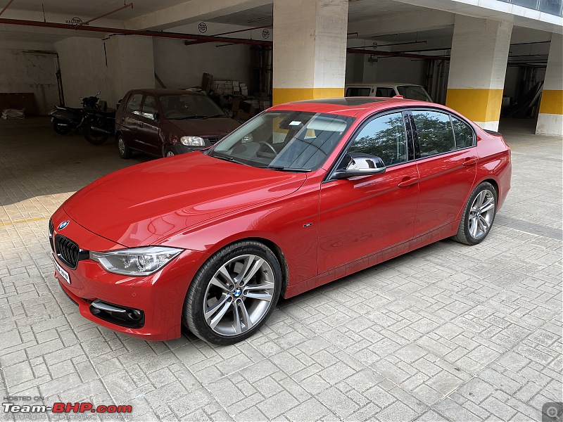 Crossing the thin redline into madness. Meet Red, my old new BMW 328i-16.jpg