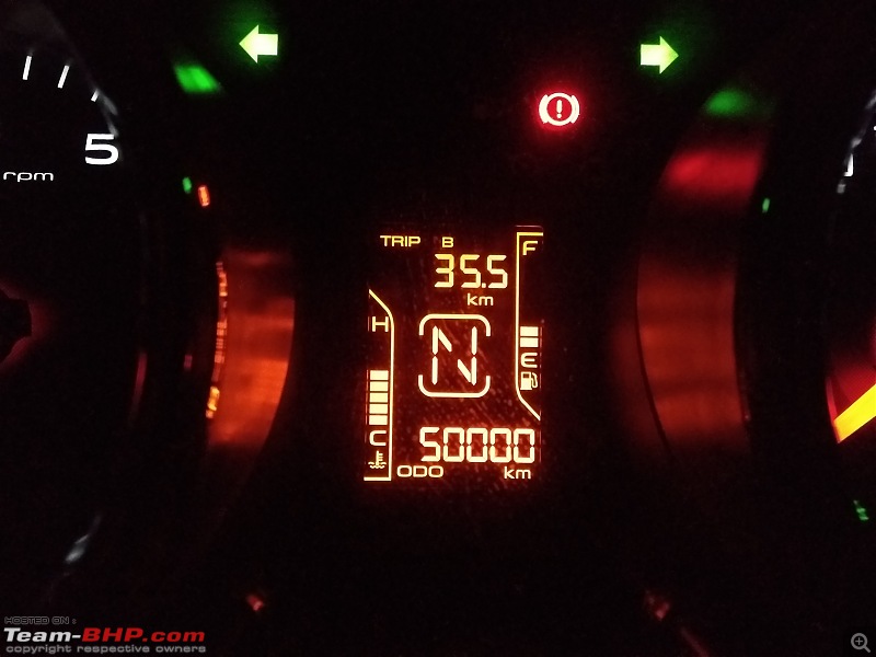Orange Tank to conquer the road - Mahindra TUV3OO owner's perspective-50k-odo2.jpg