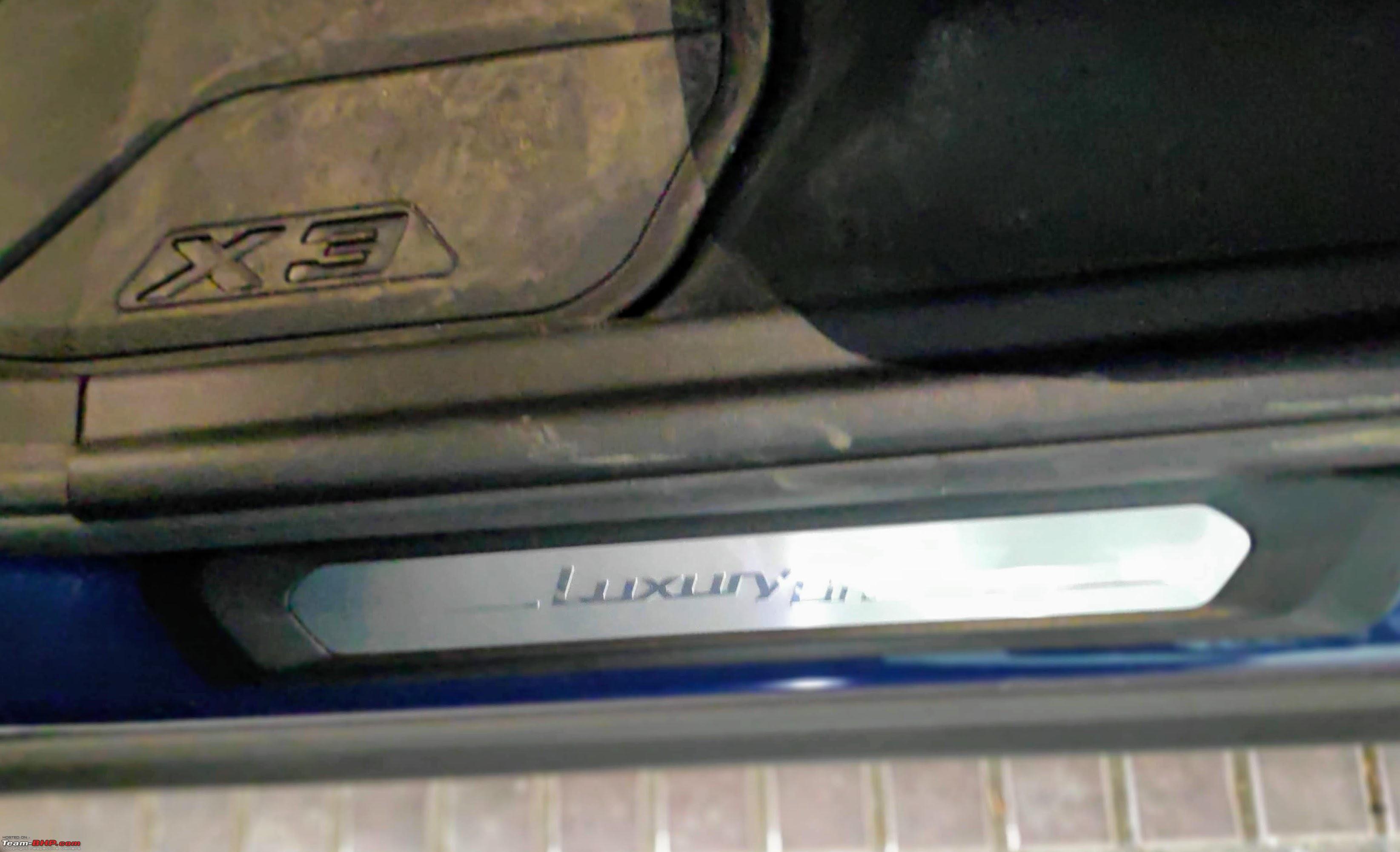 Blue dream to reality - My BMW X3 (G01) 20d xDrive Luxury Line - Team-BHP