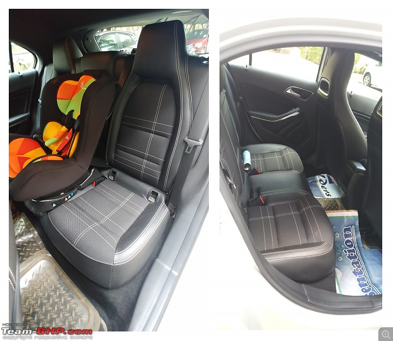 My pre-worshipped Mercedes A-Class (A180)-rearseat.jpg