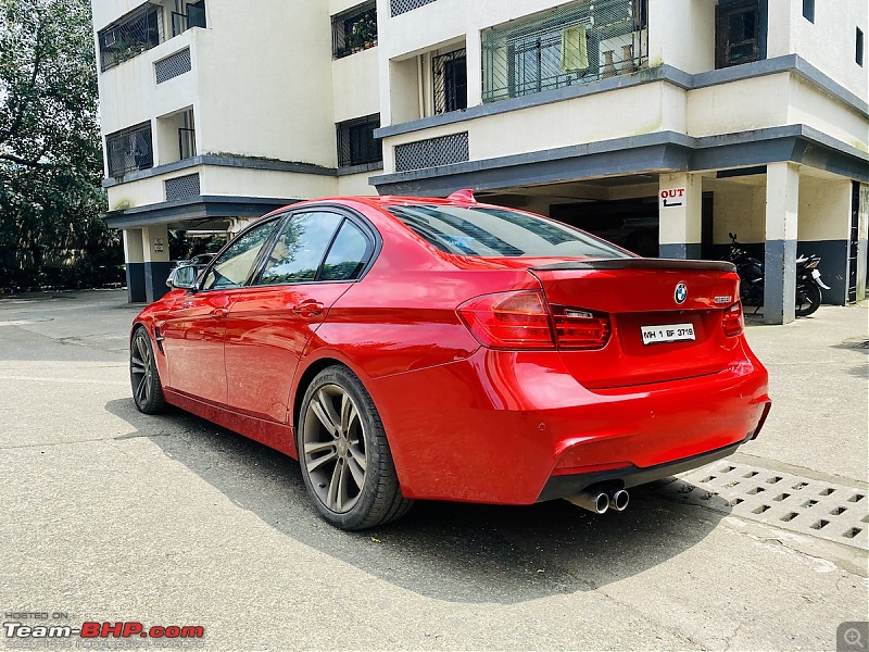 Crossing the thin redline into madness. Meet Red, my old new BMW 328i-9.jpg