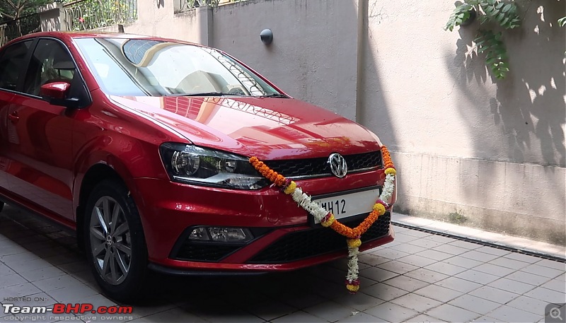 Review: Driving home our Sunset Red VW Polo Highline+ TSI Automatic-sideview.jpg