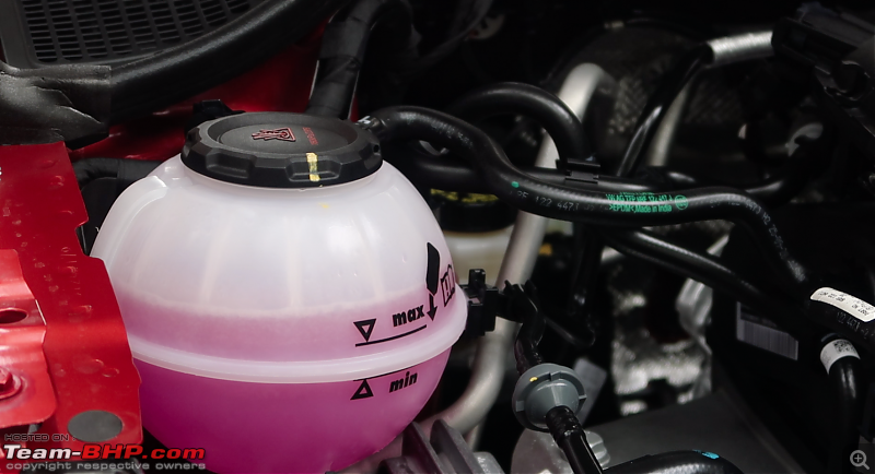 Review: Driving home our Sunset Red VW Polo Highline+ TSI Automatic-coolant-bubbling.png