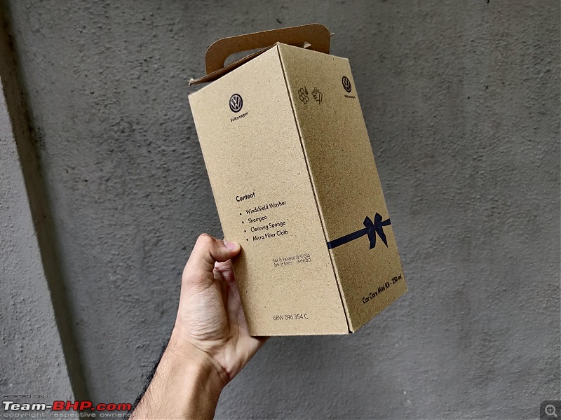 Review: Driving home our Sunset Red VW Polo Highline+ TSI Automatic-swagat-kit-cardboard.jpg