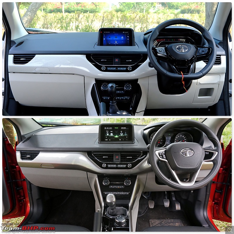 Our First Tata | Nexon XZ+(O) | BS6 Petrol MT-comparo-interior.jpg