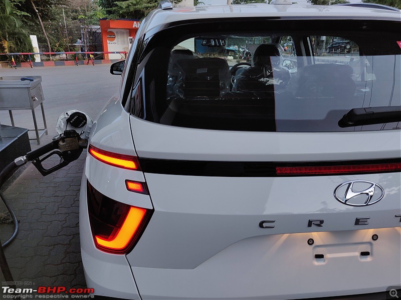 Our First Car - 2020 Hyundai Creta SX(O) 1.5 Diesel Automatic Review. EDIT: 10,000 km up-18first_full_tank.jpg