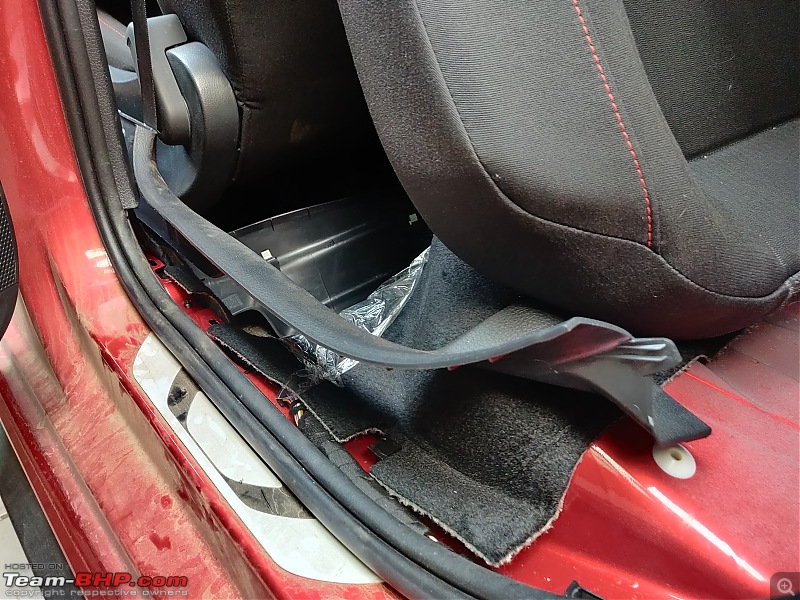 Review: Driving home our Sunset Red VW Polo Highline+ TSI Automatic-rear-panels-removed.jpg
