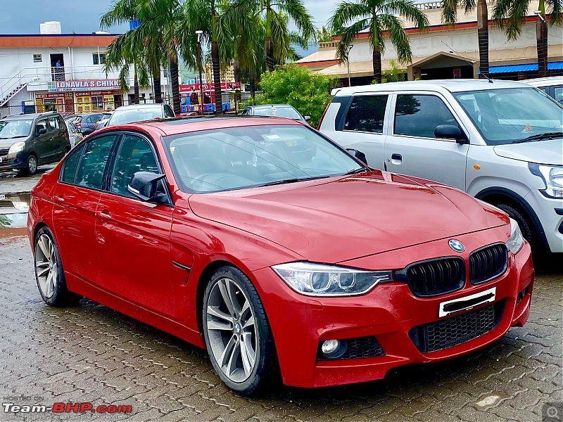 Crossing the thin redline into madness. Meet Red, my old new BMW 328i-2.jpg