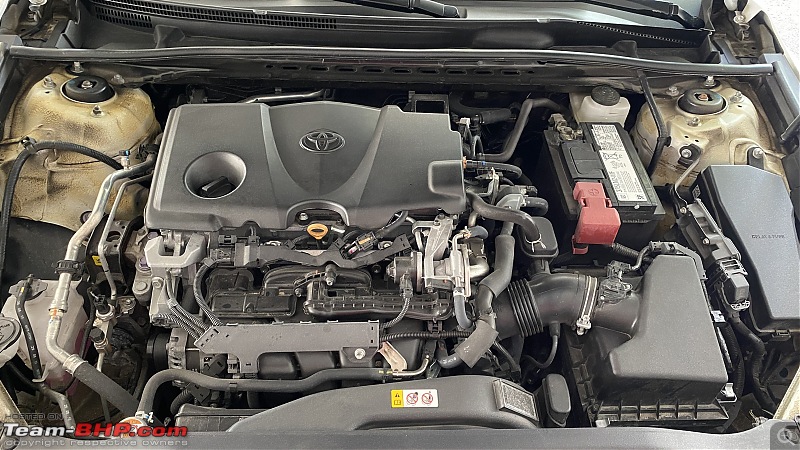1-year review | My 2020 Toyota Camry SE AWD-engine-bay.jpg