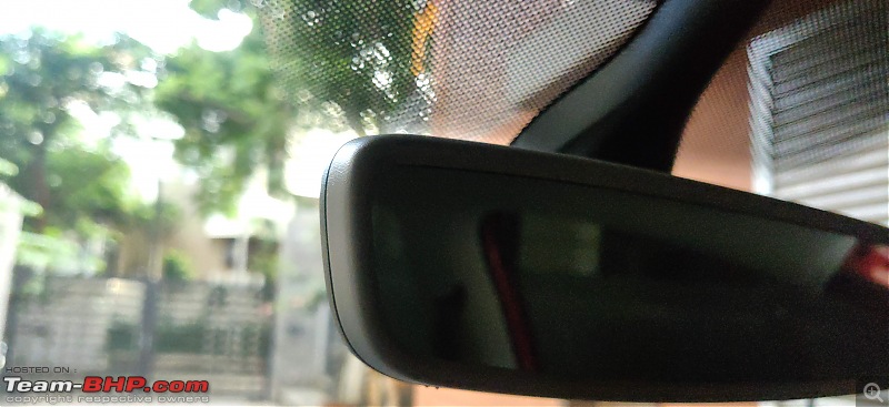 Review: Driving home our Sunset Red VW Polo Highline+ TSI Automatic-stock-irvm-bokeh-bezel.jpg