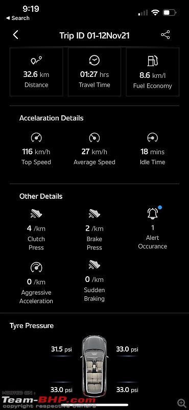 Red Rage - Mahindra XUV7OO - Initial Ownership Review-drivingdata2.jpeg