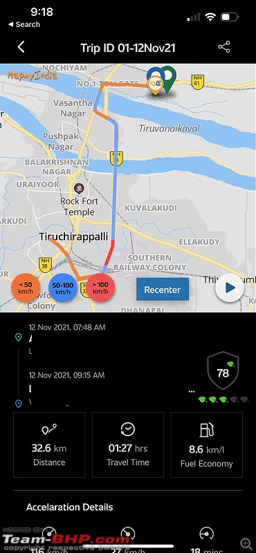 Red Rage - Mahindra XUV7OO - Initial Ownership Review-drivingdata1.jpeg