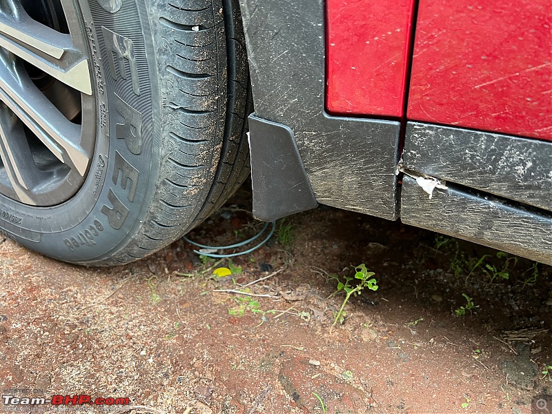 Red Rage - Mahindra XUV7OO - Initial Ownership Review-mudflap.jpeg