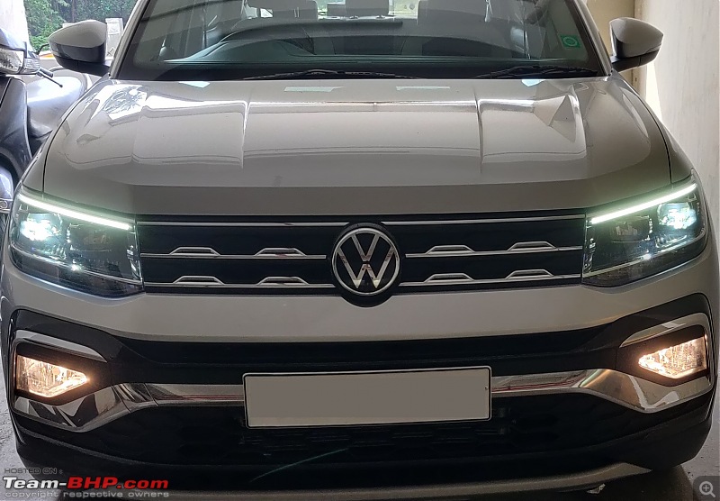 VW Taigun 1.0L Topline AT | Ownership Review-front-lights-.jpg