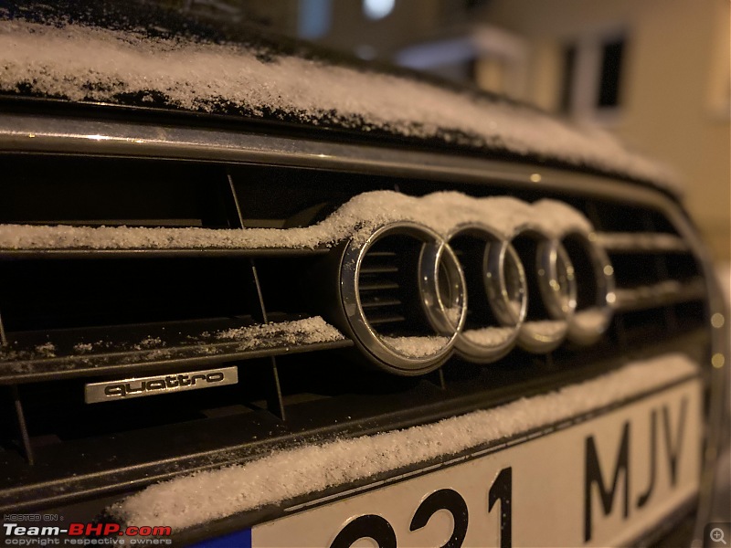 Audi A4 2.0 TFSI Quattro : My first step into the German Trinity-audi-snow-night.jpg
