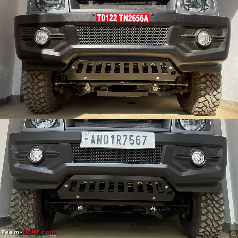 The Island Gurkha | My 2021 Grey Force Gurkha 4x4 in the Andamans | Ownership Review-under_beforeafterclearance.jpeg