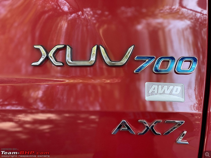 Reincarnating Orange Cheetah | The Red Sparkle Mahindra XUV700 AX7L AWD | EDIT: 20000 km up-awdstickerapplied.jpeg