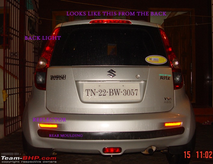 Ritz VDI ABS Silky Silver on 6500kms.-look-back.jpg