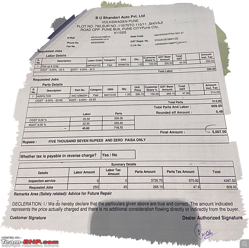 Review: Driving home our Sunset Red VW Polo Highline+ TSI Automatic-polo-service-labour-filter.png