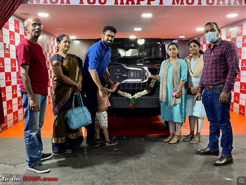 Our First SUV | The Mighty Mahindra Thar Diesel AT-delivery-picture.jpg