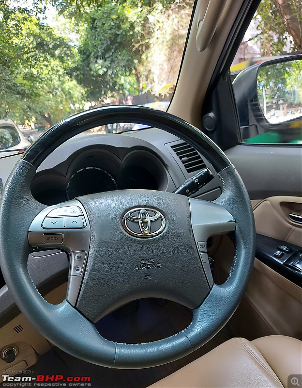 Ownership Review | 2012 Toyota Fortuner AT | Story of another Ageless Rockstar-2012fortunerat_steeringleatherredone_jun2022.jpg