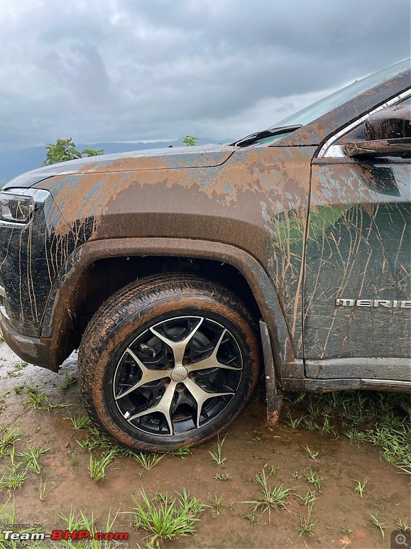 My First SUV | The Jeep Meridian 4x4 Limited (O) Automatic | Initial Ownership Review-4c-mud-ridden-car.jpeg