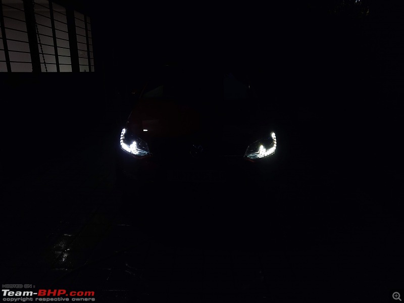 Review: Driving home our Sunset Red VW Polo Highline+ TSI Automatic-drl-full-dark.jpg