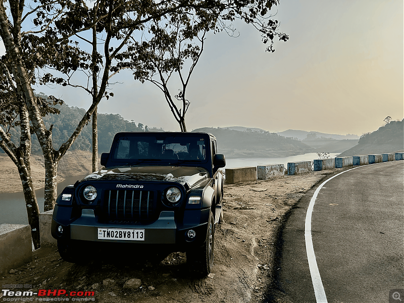 Our First SUV | The Mighty Mahindra Thar Diesel AT-sholayar-dam-tharmin2.png