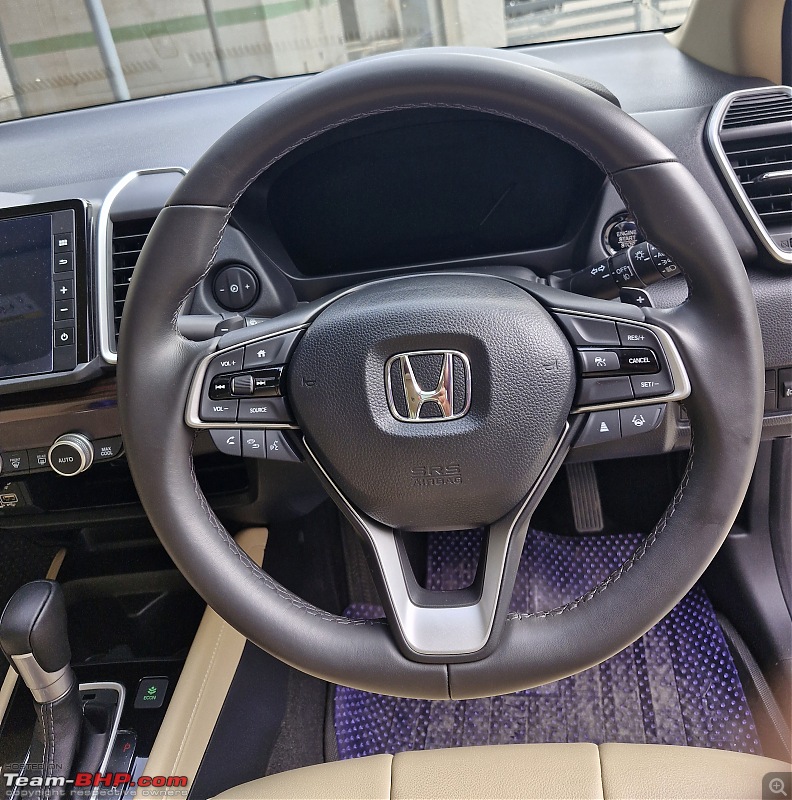 My 2023 Honda City ZX CVT Facelift Ownership Review-steering.jpg